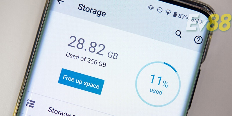 Giải phóng dung lượng điện thoại
