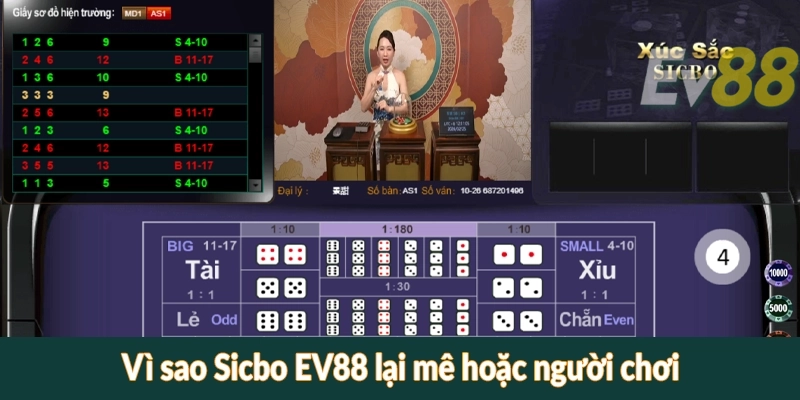 Vì sao Sicbo EV88 lại mê hoặc người chơi